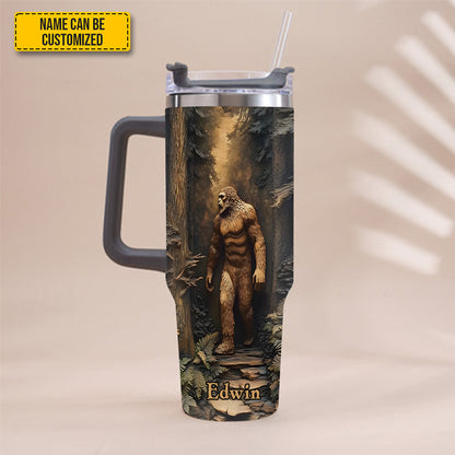 Legend in the Trees – Personalized Sasquatch Tumbler 40oz