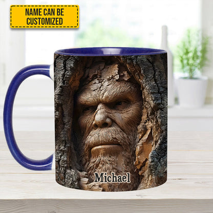 Forest Guardian – Personalized Bigfoot Accent Mug