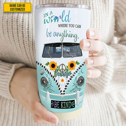Be Kind - Personalized Hippie Tumbler