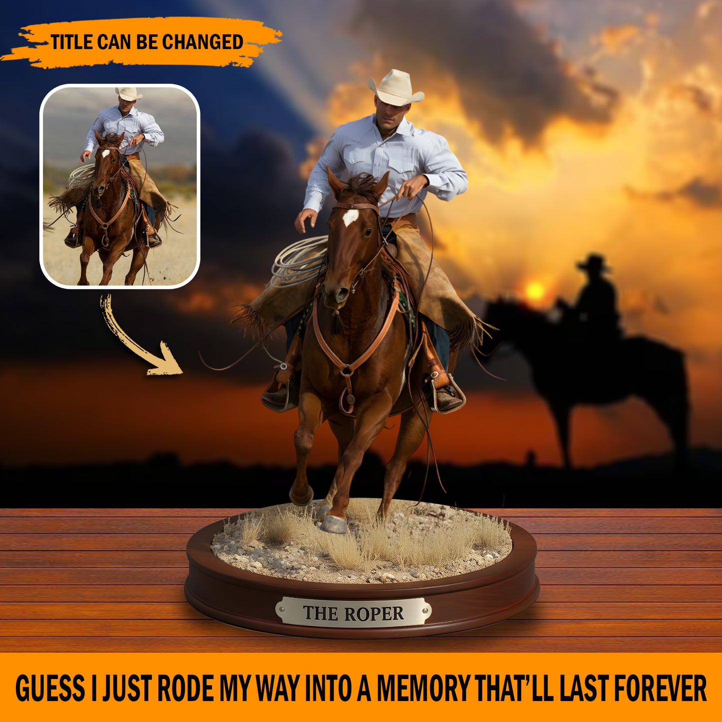 Trophy Ride – Personalized Photo Acrylic Plaque
