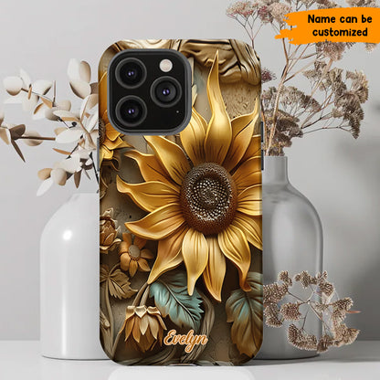 Sunflower Phone Case - Personalized Phone Case