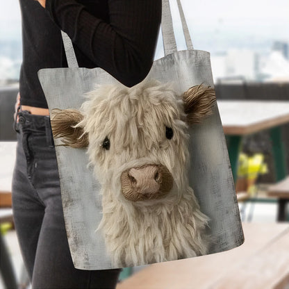 Cute Highland Cow Tote Bag