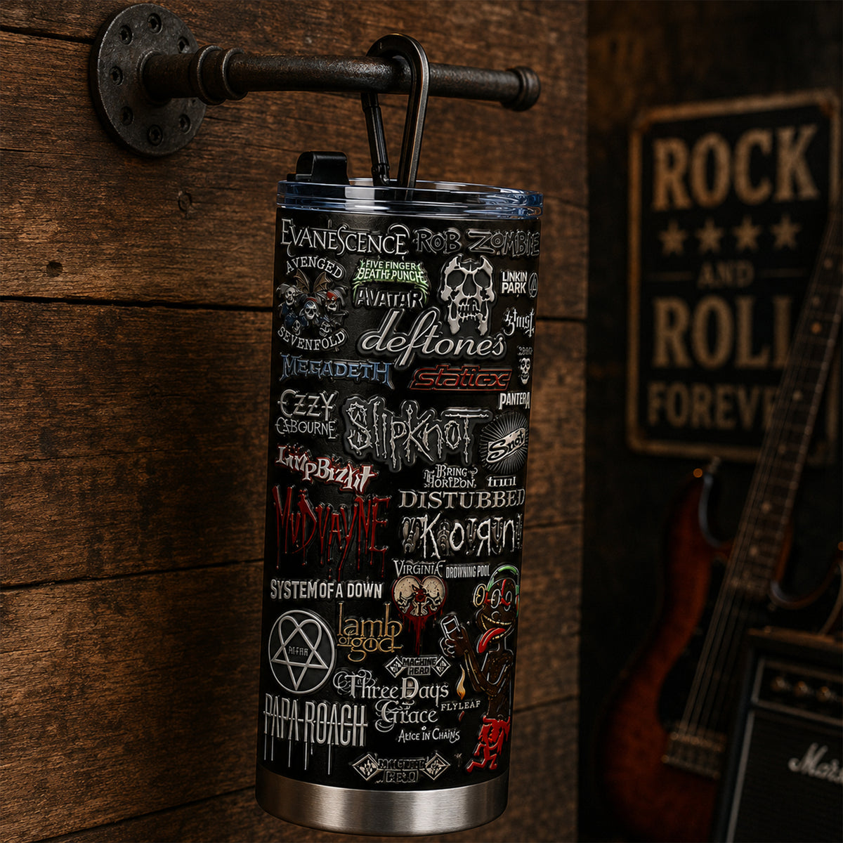 Rock Lovers - Classic Rock Legends Tumbler Version 17