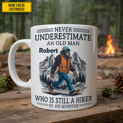 Backwoods Legend – Personalized Sasquatch White Mug