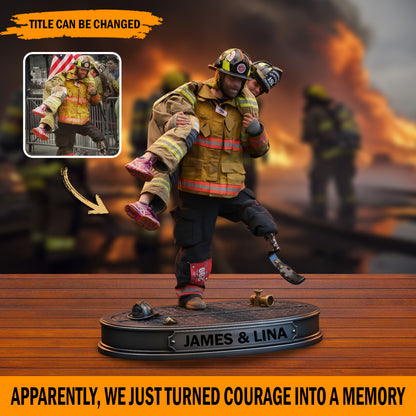 Valor Moments – Personalized Photo Acrylic Plaque