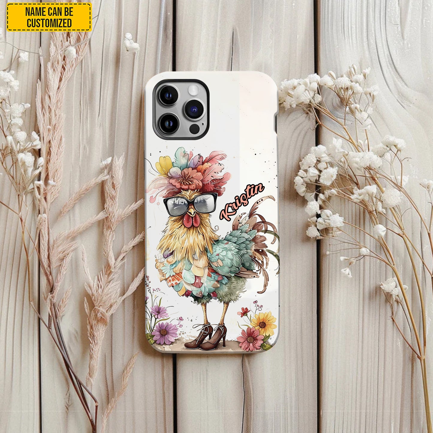 Personalized Funny Chicken Phone Case
