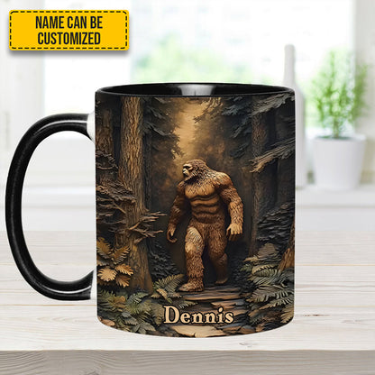 Legend in the Trees – Personalized Sasquatch Accent Mug
