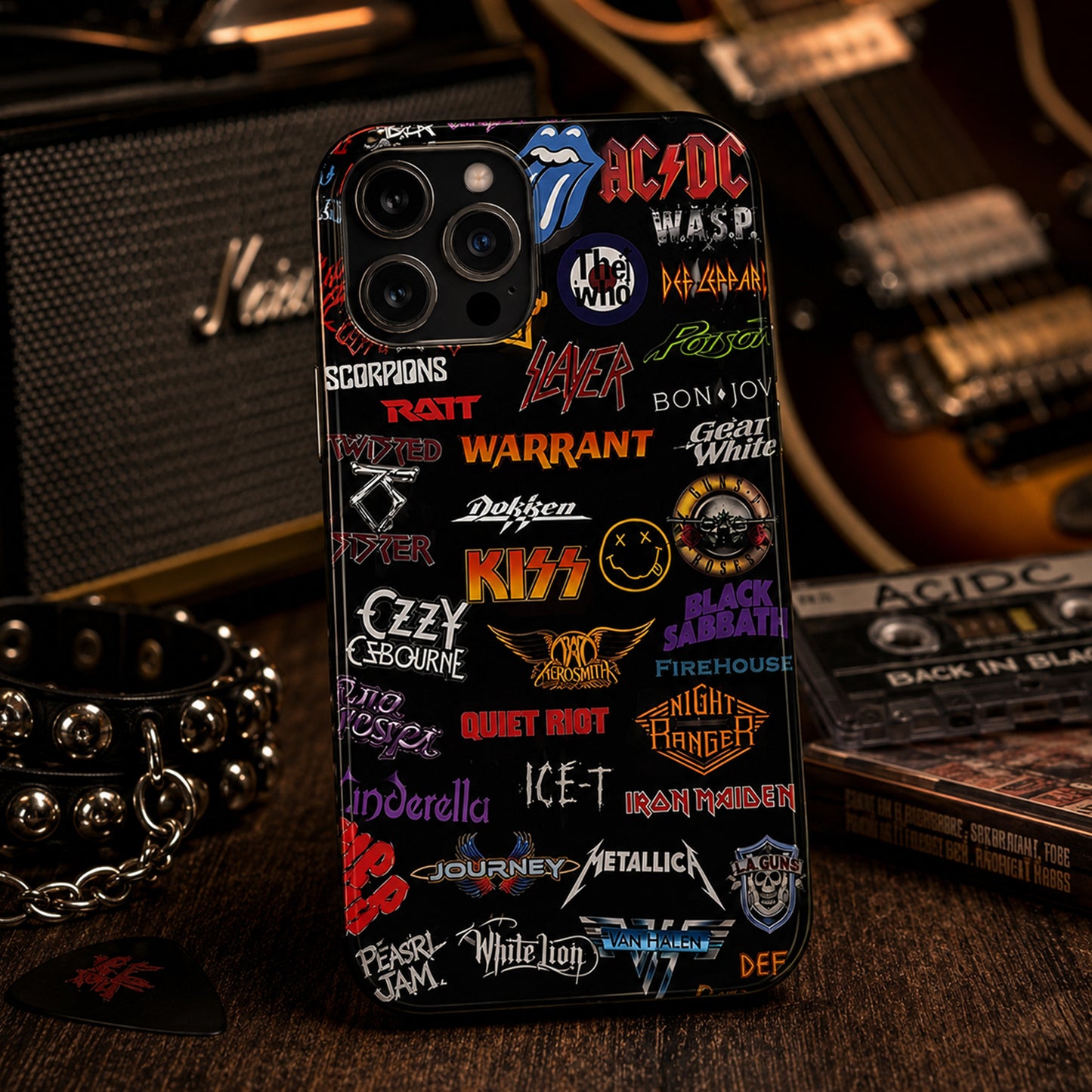 Rock Lovers - Classic Rock Legends Phone Case