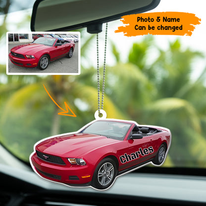 My Ride - Personalized Shape Car Ornament