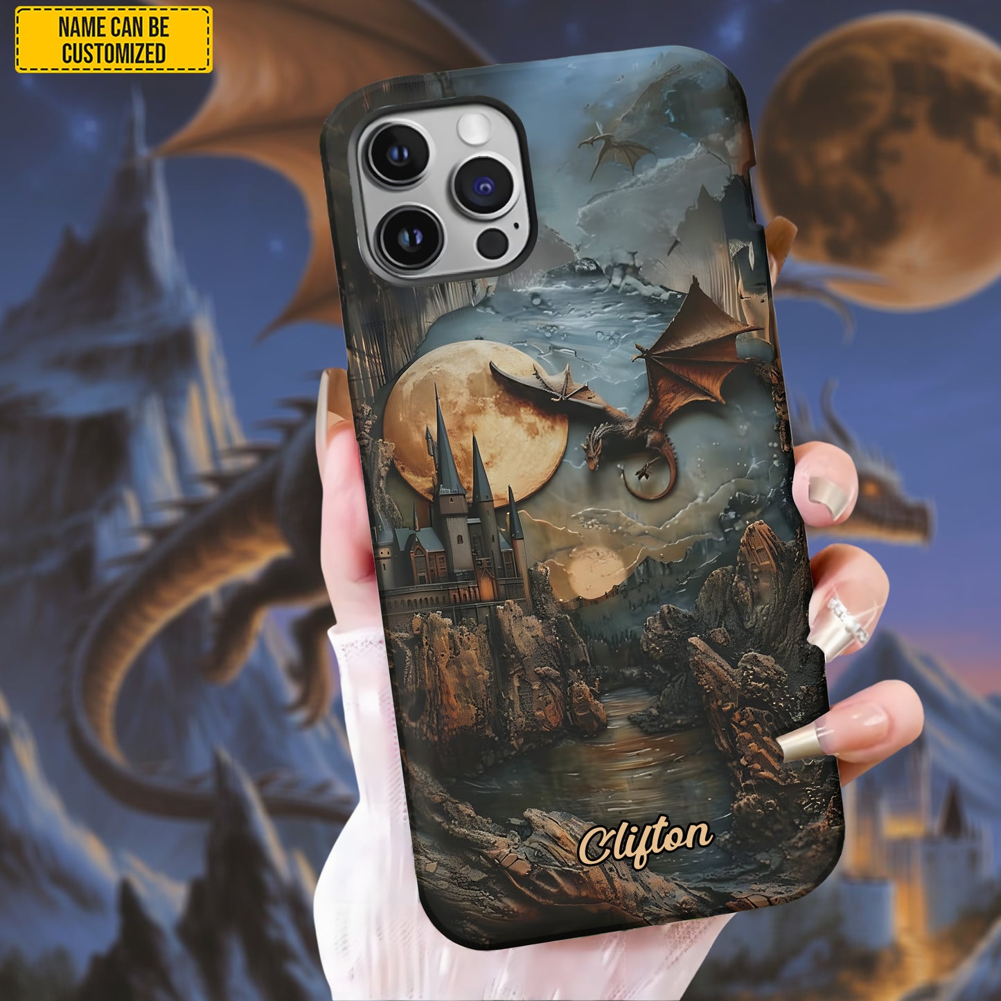 Love Dragon - Personalized Dragon Phone Case