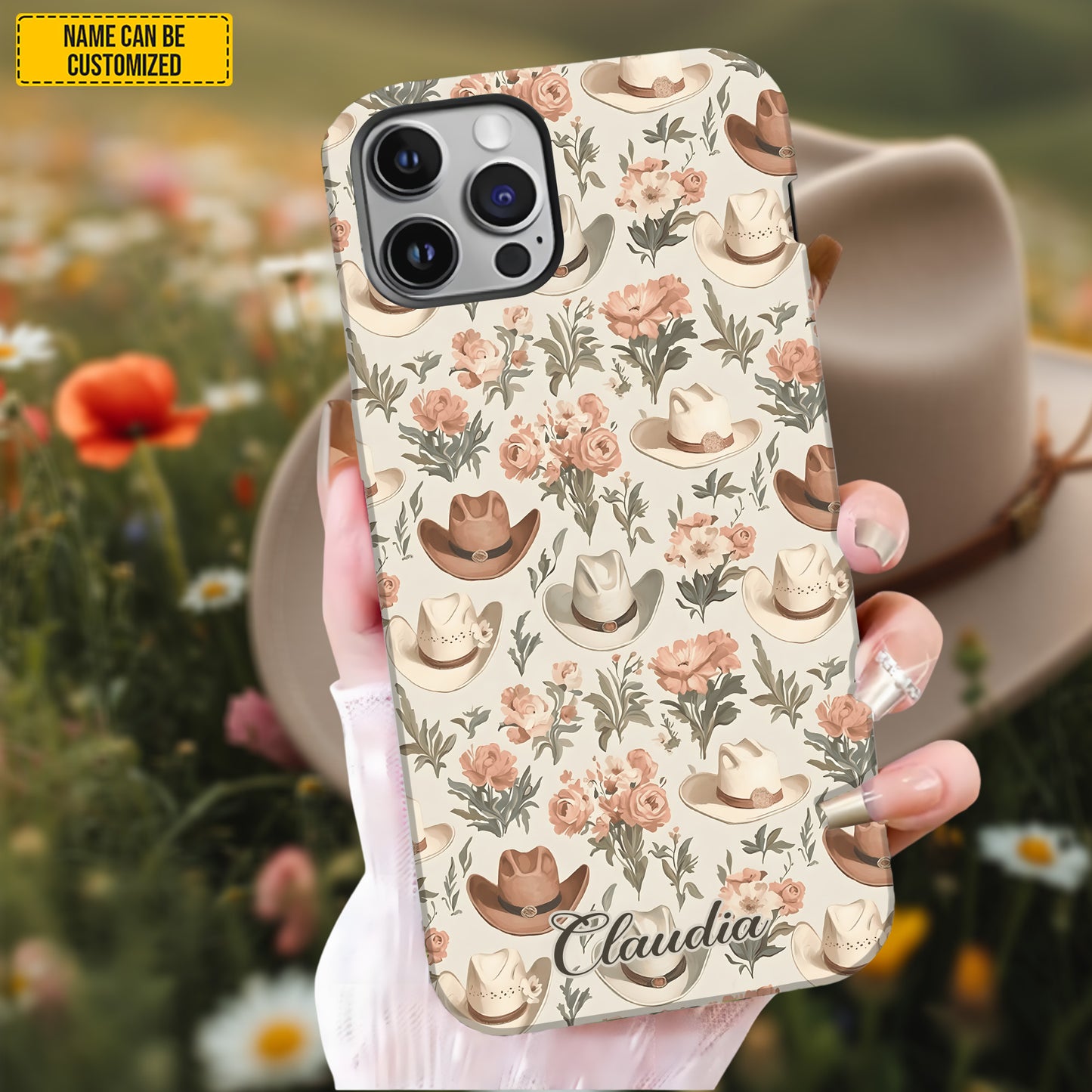 Western Cowgirl Phone Case - Personalized Phone Case