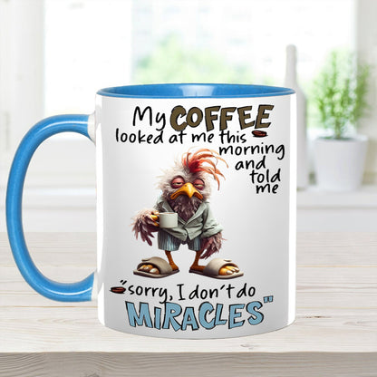 Chicken Funny Accent Mug