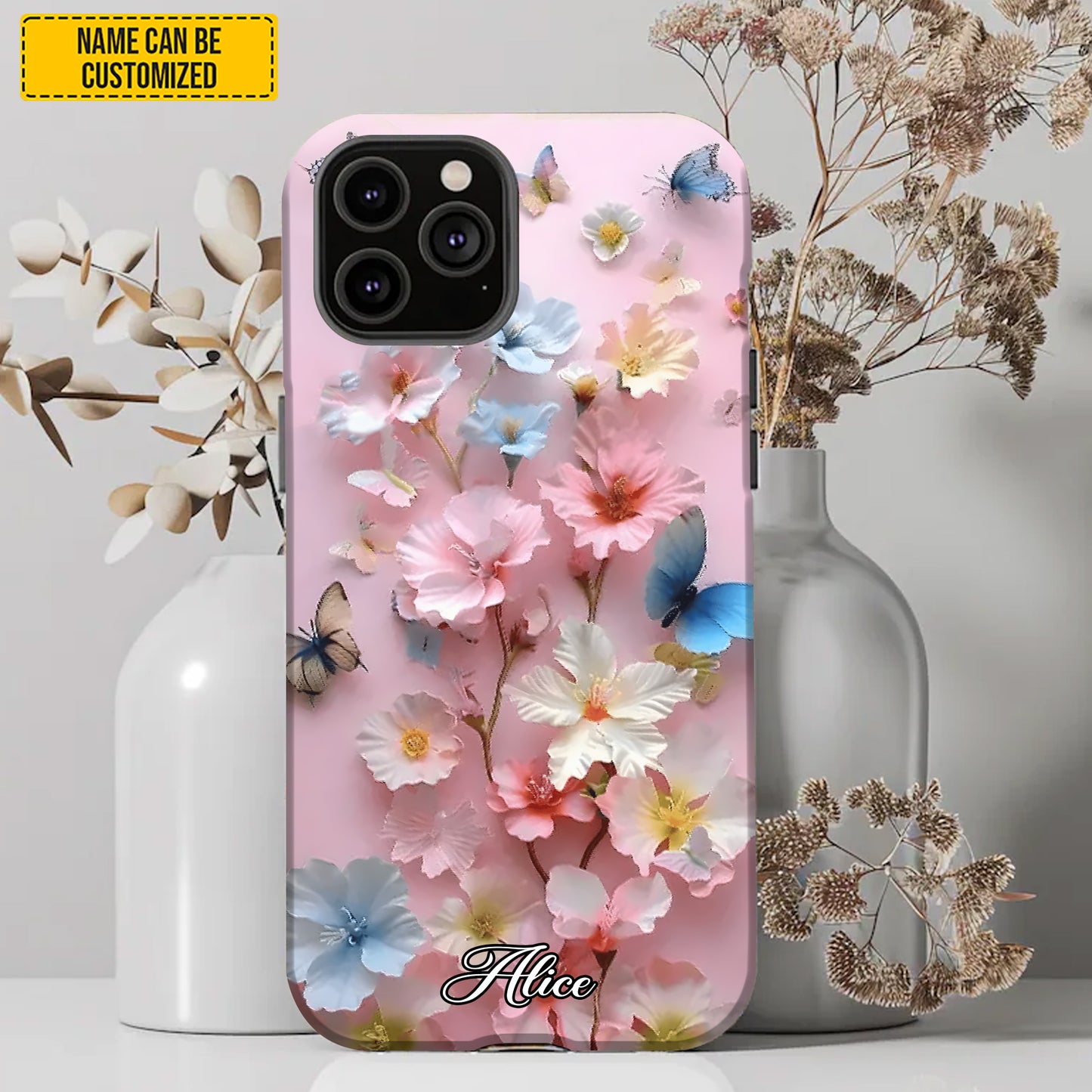 Personalized Beautiful Flower Phone Case