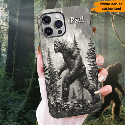 Bigfoot Legend In Trees - Personalized Legend In Trees Phone Case
