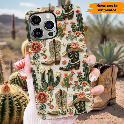 Personalized CowBoy Cowgirl Phone Case