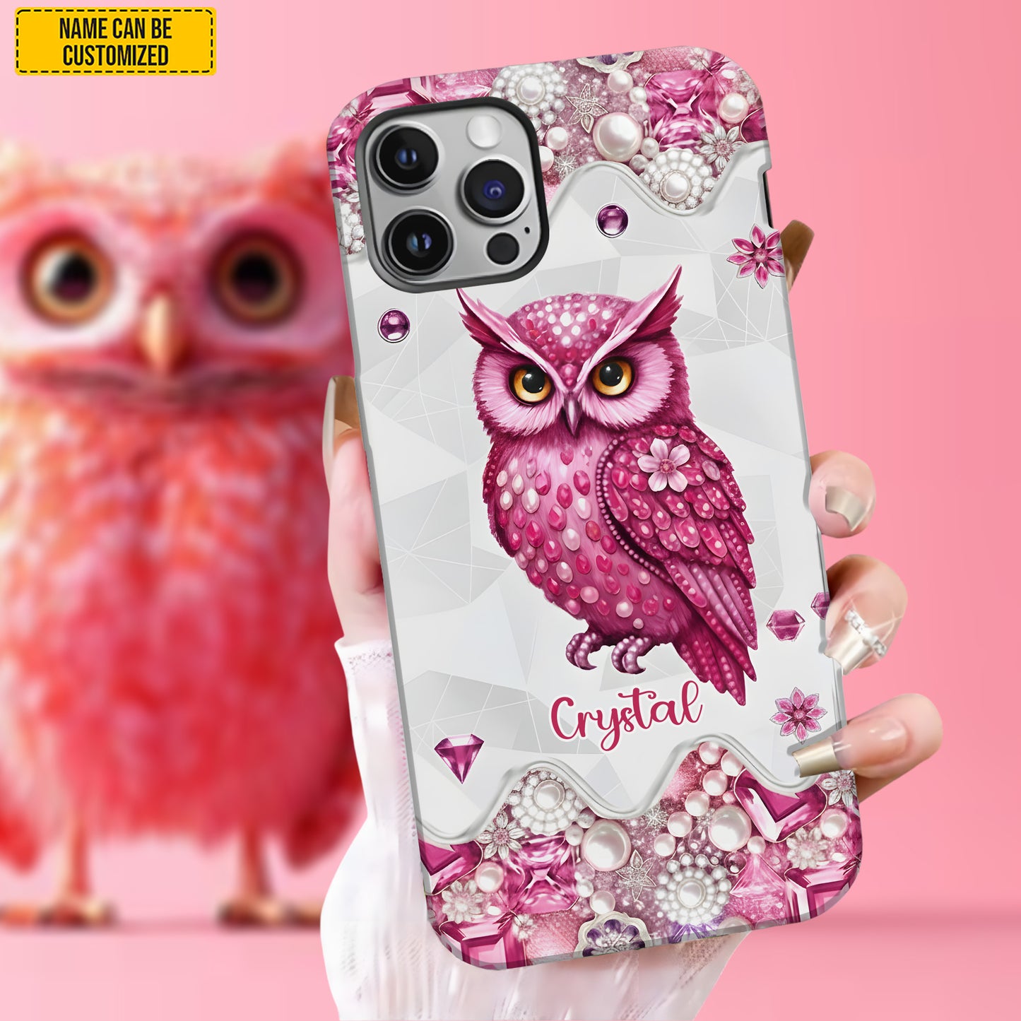 Owl Beautiful - Personalized Owl Phone Case