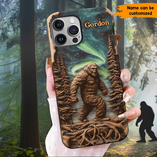 Legend in the Trees – Personalized Bigfoot Phone Case