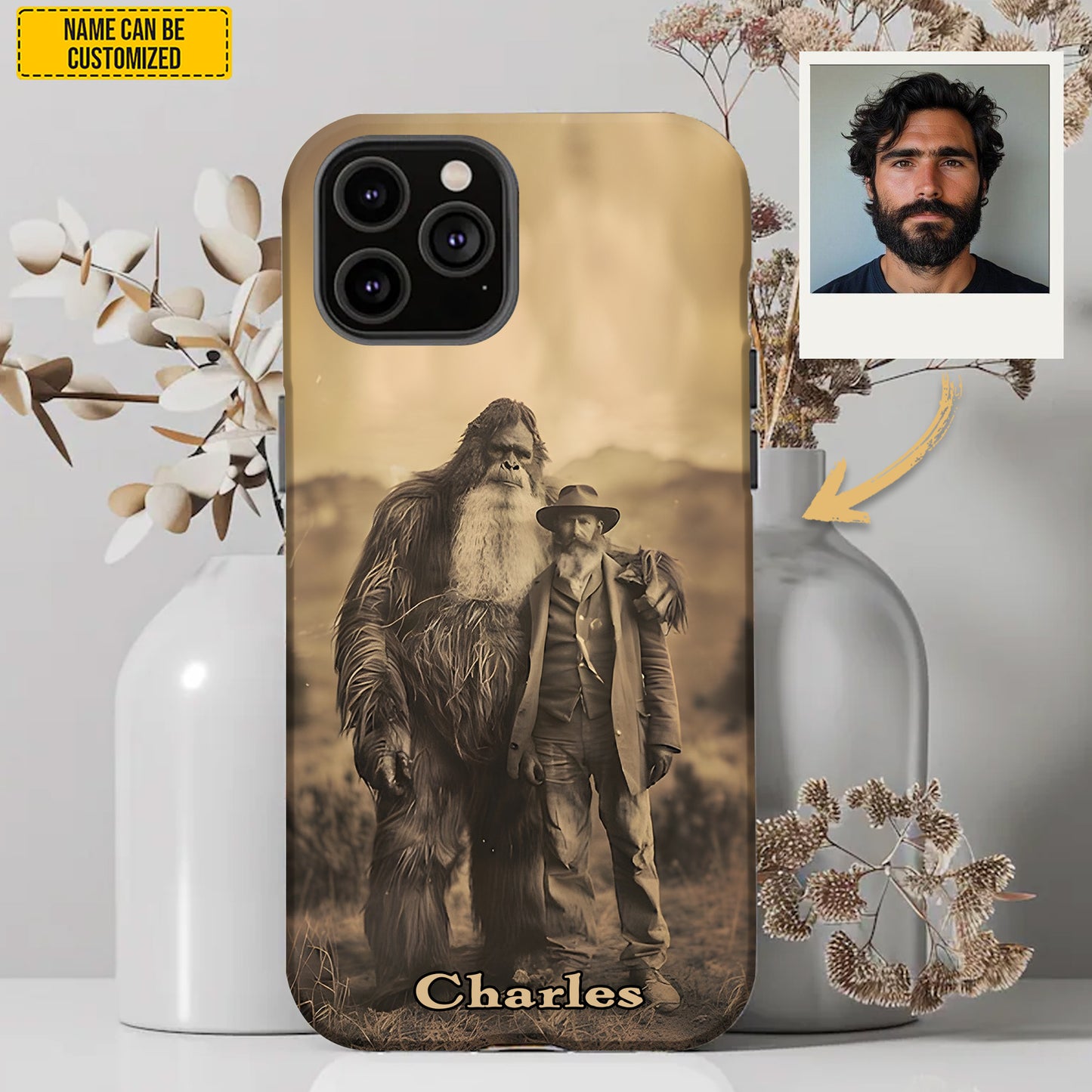 Proof I Found Bigfoot – Personalized Funny Phone Case