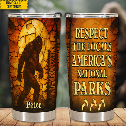 Fall Legend - Personalized Bigfoot Tumbler