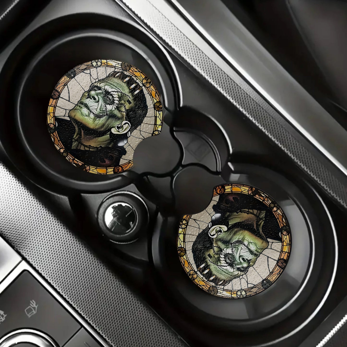 Haunted Night Car Coaster