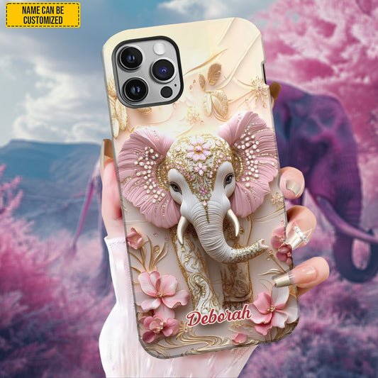 Personalized Elegant Elephant Phone Case