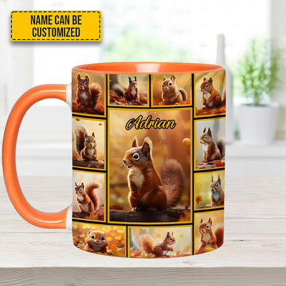 Squirrel Collection - Personalized Accent Mug
