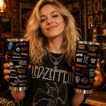 Rock Lovers - Classic Rock Legends Tumbler