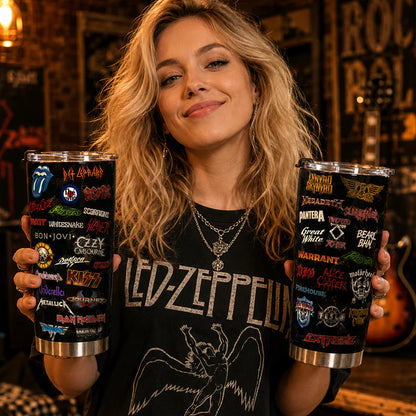 Rock Lovers - Classic Rock Legends Tumbler