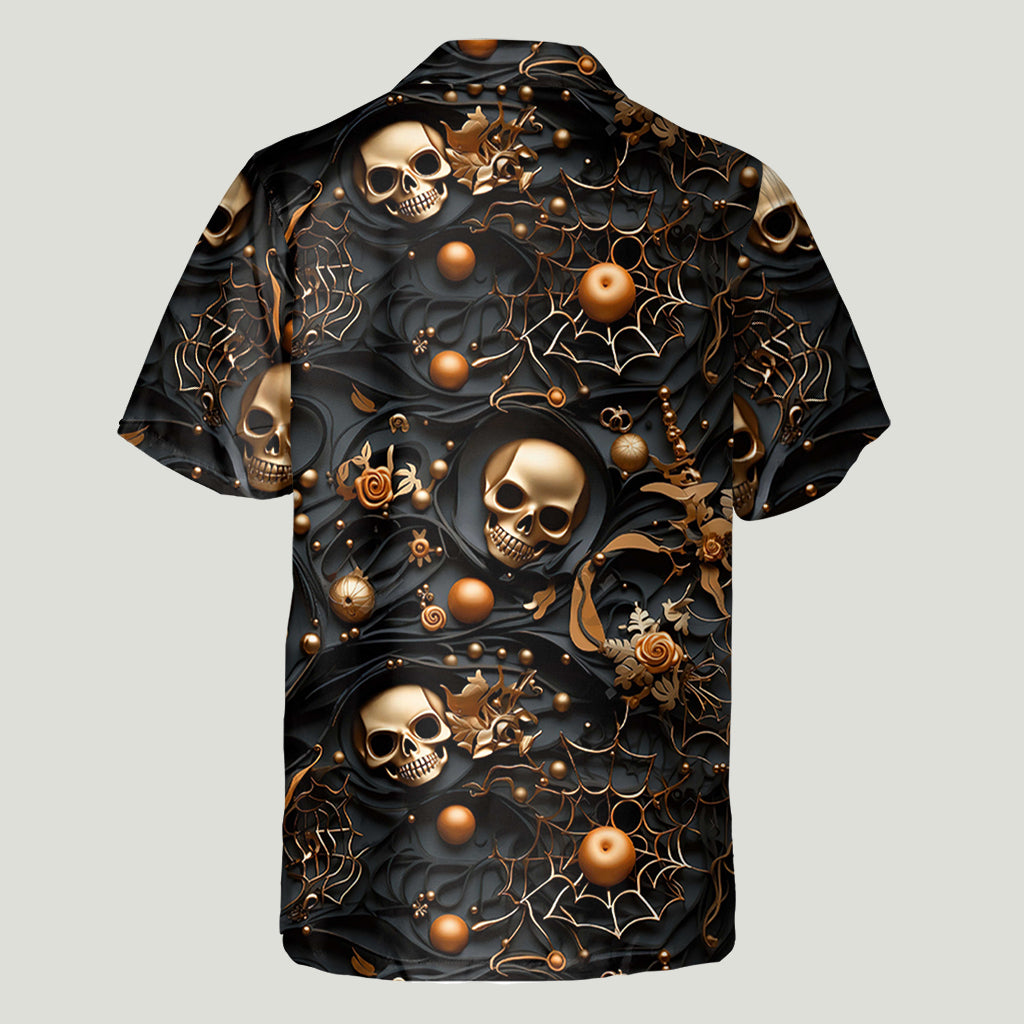 Personalized Skull Hawaiian Shirt