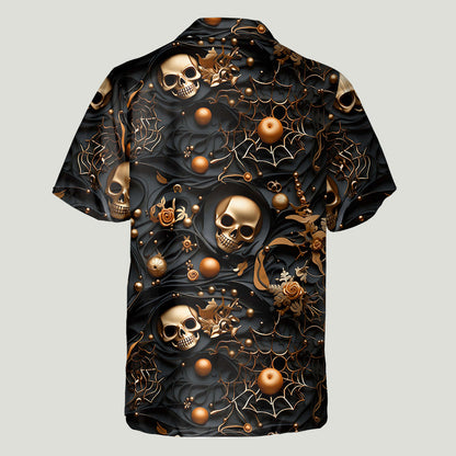 Personalized Skull Hawaiian Shirt