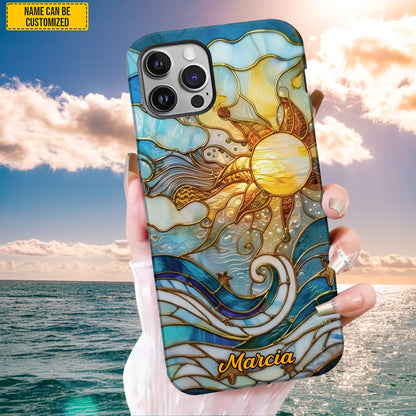 Personalized Sun & Ocean Phone Case