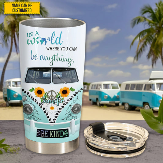 Be Kind - Personalized Hippie Tumbler