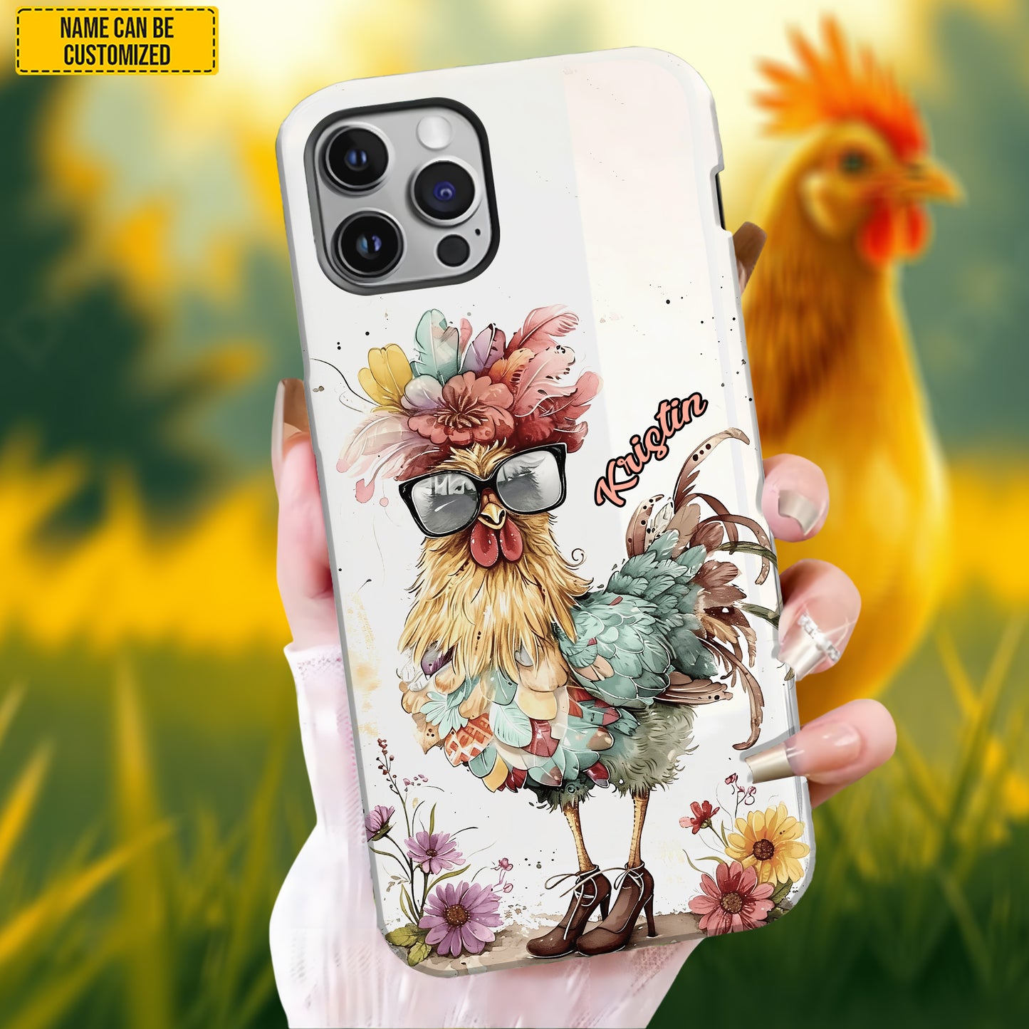Personalized Funny Chicken Phone Case