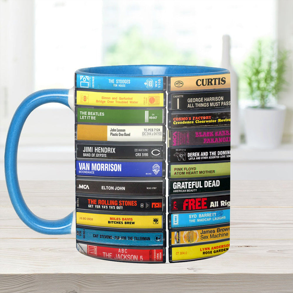 Music from 1970 Cassette Accent Mug