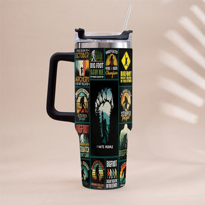 The Funny Bigfoot Collection Tumbler 40oz
