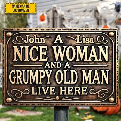 Couple Funny - Personalized Metal Sign