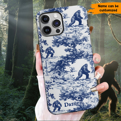 Toile Of The Wild - Personalized Bigfoot Phone Case