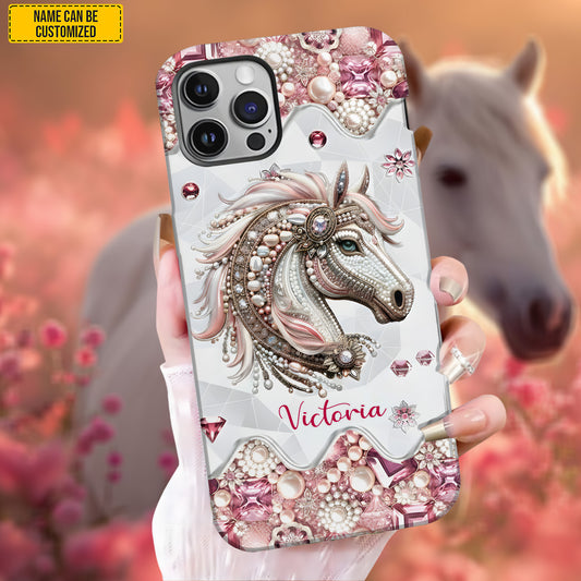 Beautiful Horse - Personalized Horse Phone Case