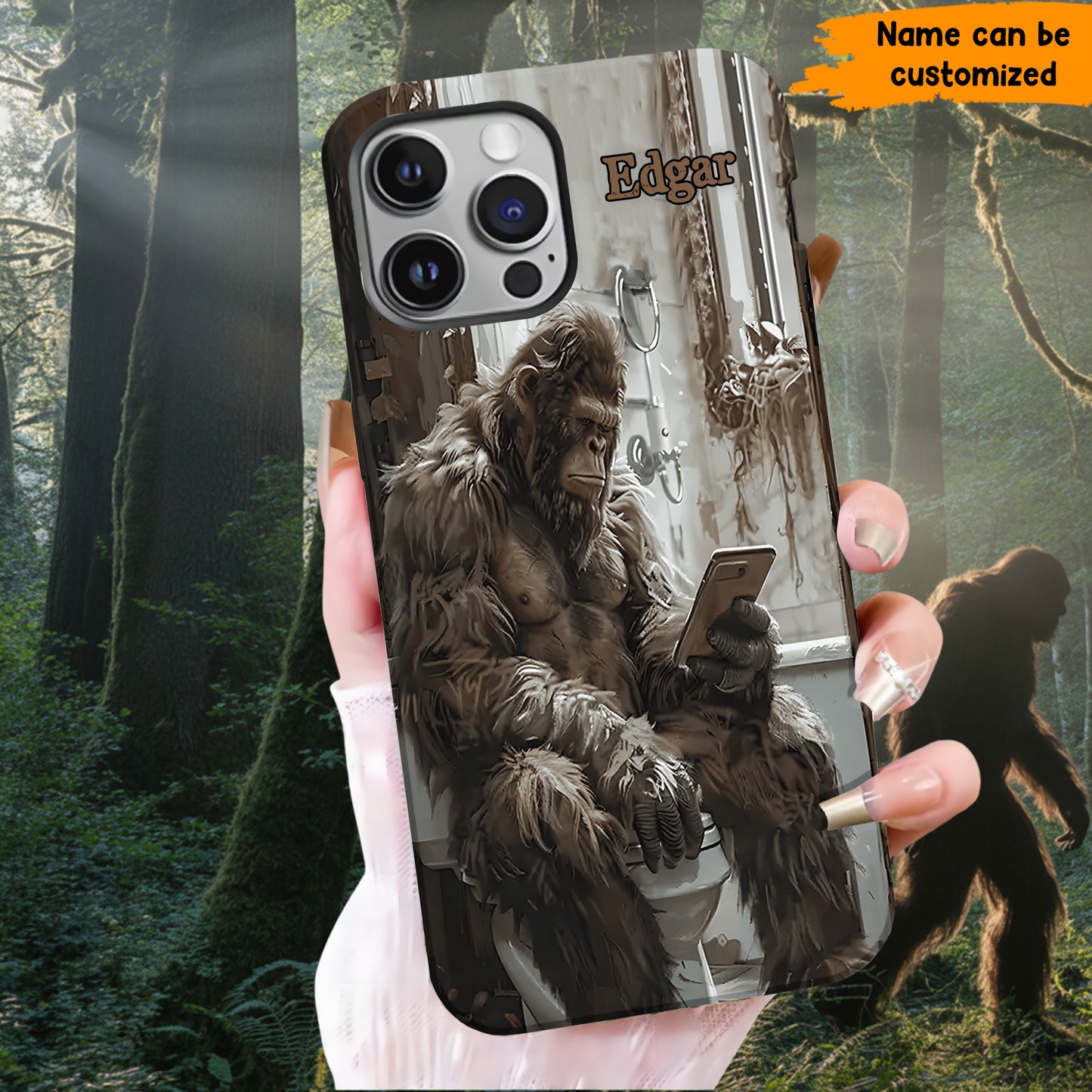 Chill Bigfoot – Personalized Bigfoot Phone Case