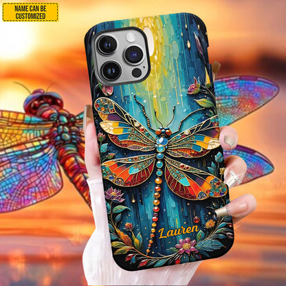 Personalized Dragonfly Phone Case