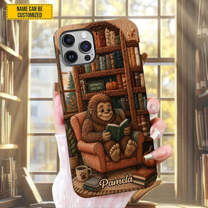 Bigfoot Book Nook – Personalized Phone Case
