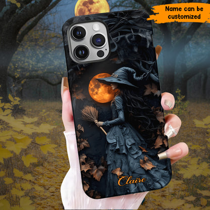 Personalized Midnight Witch Phone Case