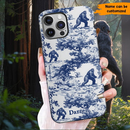 Toile Of The Wild - Personalized Bigfoot Phone Case