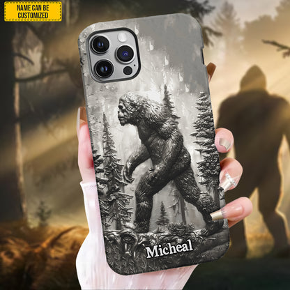 Bigfoot Legend In Trees - Personalized Legend In Trees Phone Case