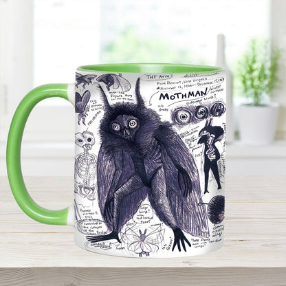 Mothman Mysteries Accent Mug