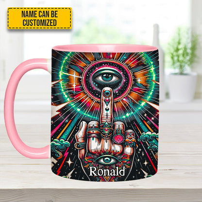 Psychedelic Rock – Personalized Accent Mug
