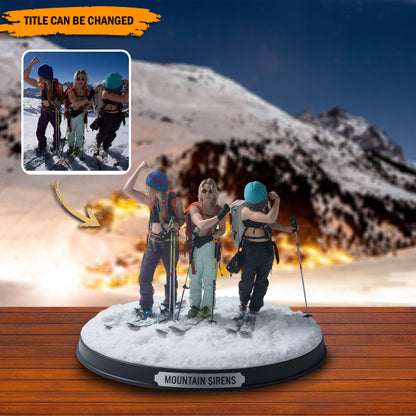 Peak Moments – Personalized Photo Acrylic Plaque