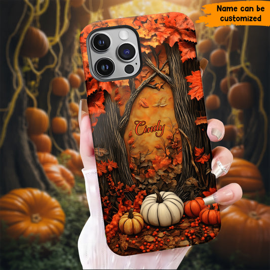 Personalized Autumn Forest Phone Case