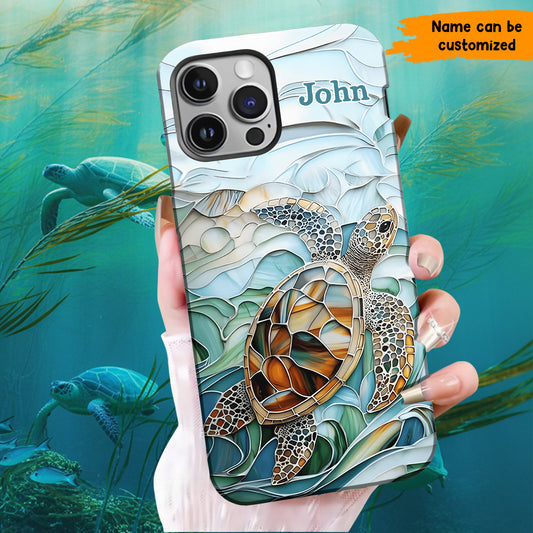 Sea Turtle - Personalized Turtle Phone Case