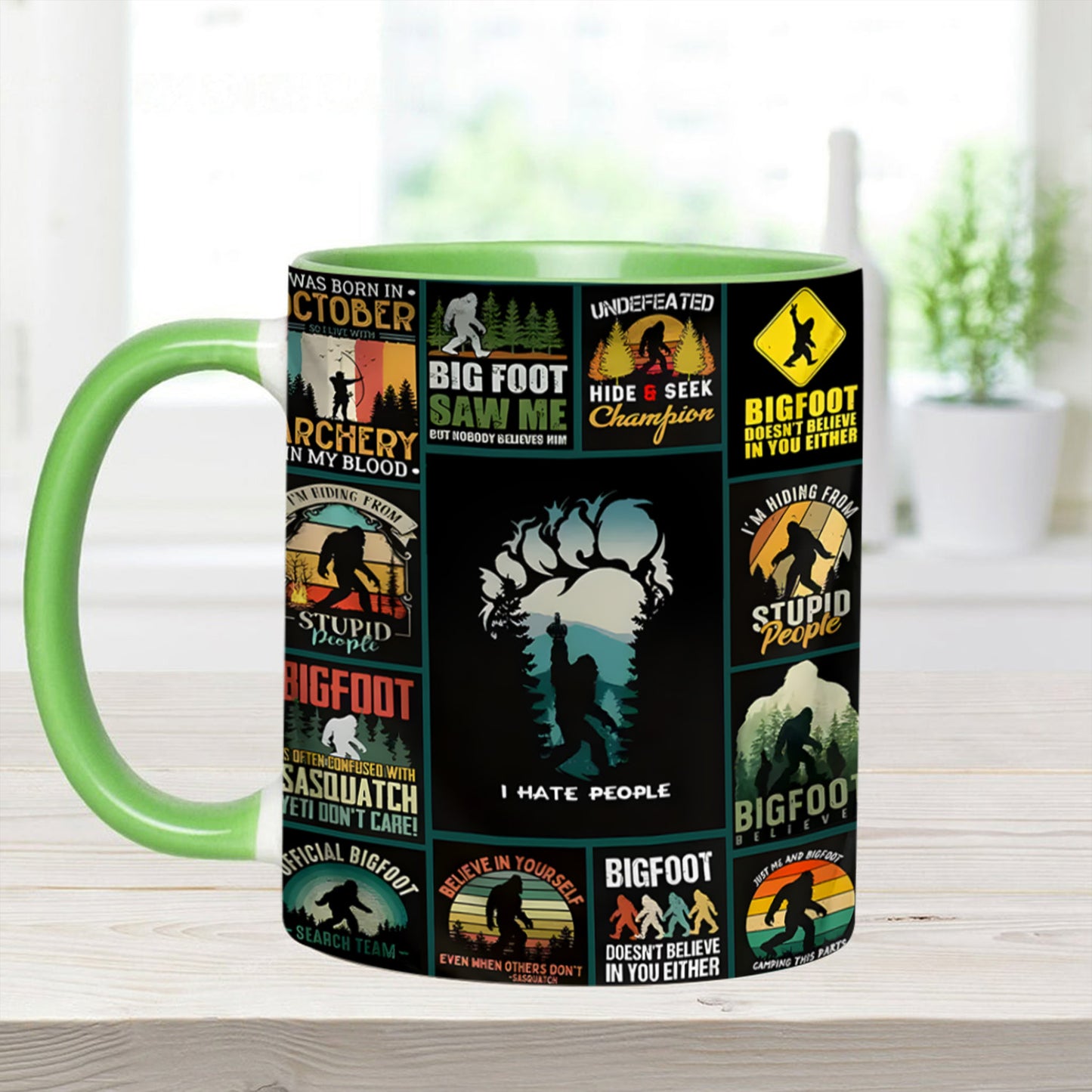 The Bigfoot Vintage Collection Accent Mug
